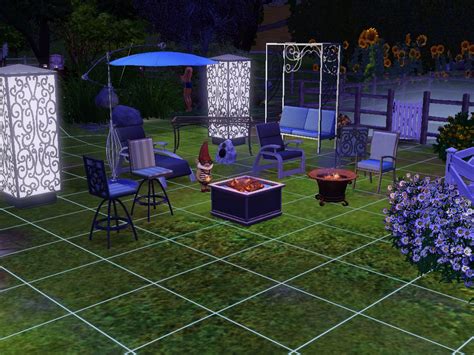 My Sims 3 Blog New Sims 3 Outdoor Living Stuff Screens