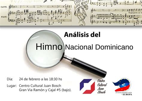 Análisis Del Himno Nacional Dominicano Consulado De La República