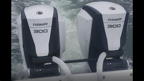 Evinrude E Tec G2 Outboard Engines On Water Testing Youtube