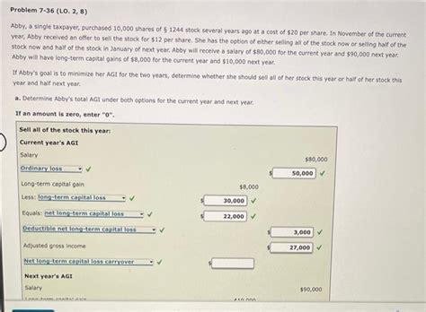 Solved Abby A Single Taxpayer Purchased Shares Of Chegg Com