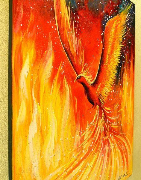 Phoenix Painting By Olha Darchuk Jose Art Gallery