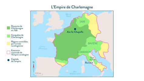 L Empire Carolingien Cours 5eme
