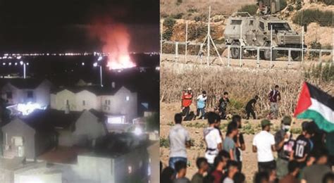 Fierce Attacks By Israeli Military On Gaza Strip Two Palestinians