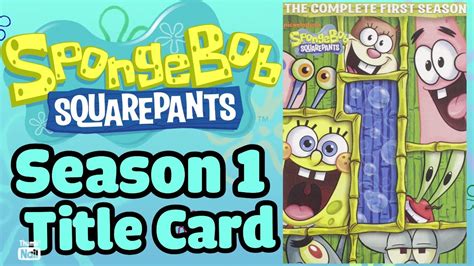 Spongebob Squarepants Season 1 Title Cards Youtube