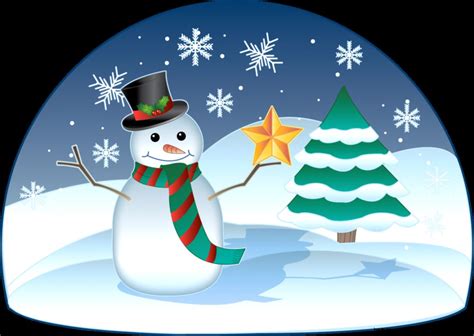 Free christmas clipart featuring lovable snowmen and women. Winter Snowman Clipart | Amazing Wallpapers