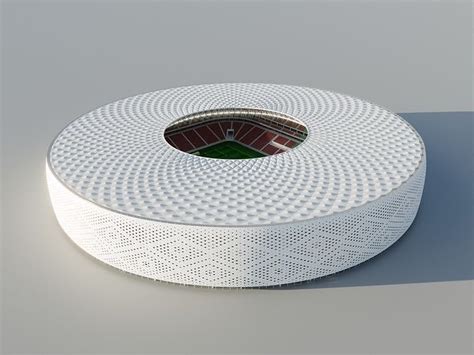 Al Thumama Stadium Fifa World Cup 2022 Qatar 3D Model CGTrader