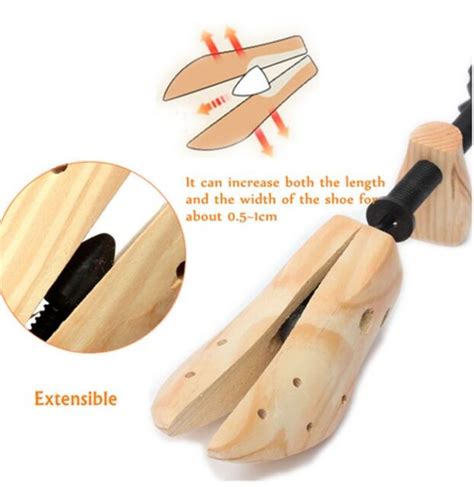 Shoe Stretcher Adjustable 2 Way Wooden Holder Shoes Shaper Tree Shoes