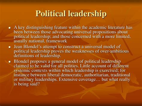 Ppt Political Leadership Powerpoint Presentation Free Download Id