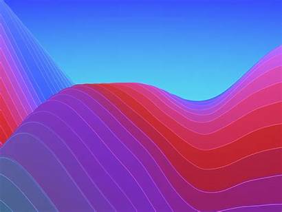 Iphone Gradient Ios Waves Abstract Colorful Wallpapers