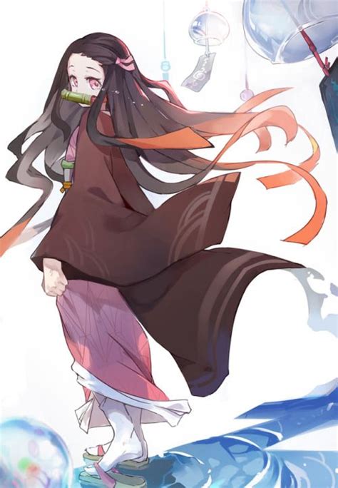 Kamado Nezuko Kimetsu No Yaiba In 2020 Anime Demon Slayer Anime