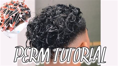 Make your hair wavy by using the finger in case of short wavy hair men. How To Get Curly Hair! PERM TUTORIAL! - YouTube