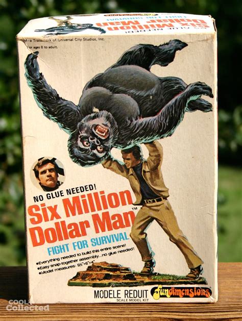 Six Million Dollar Man Fight For Survival Model Kit By Fundimensions