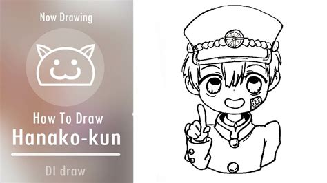 How To Draw Hanako Kun Jibaku Shounen Hanako Kun Easy Drawings
