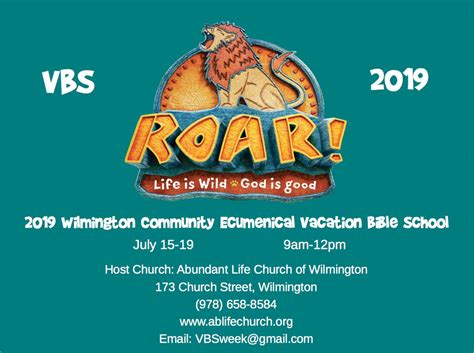 Vacation Bible School Registration Is Here Wilmington Ma Patch