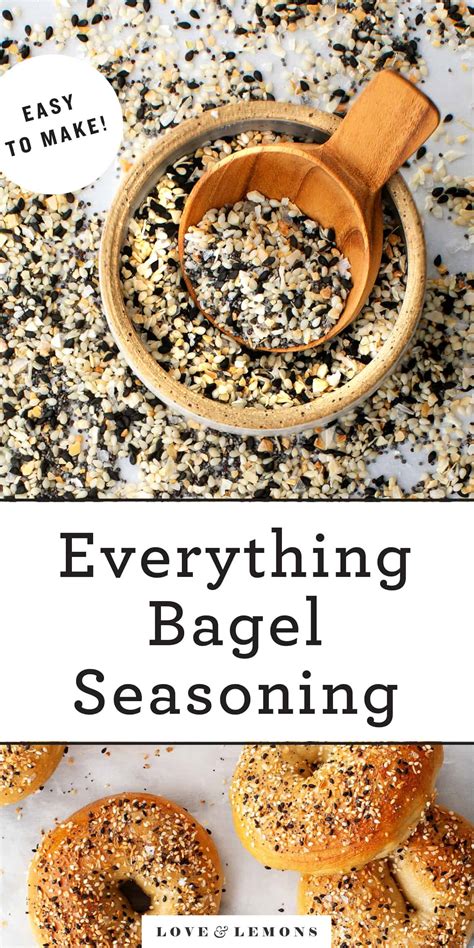 Everything Bagel Seasoning Recipe Love And Lemons
