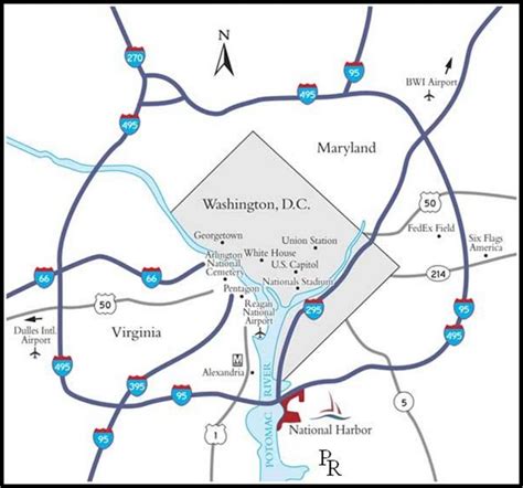 Washington Dc Metropolitan Area Map