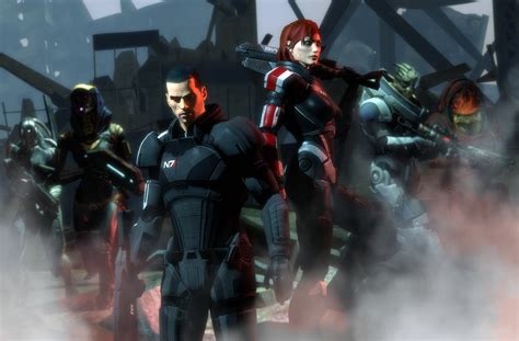 3d Game Application Wallpaper Mass Effect Digital Art Video Games