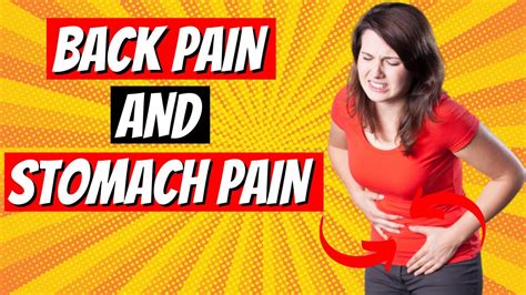 6 Causes Of Back Pain And Stomach Pain Causes That Will Shock You