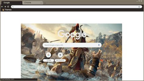 Assasin Creeds Chrome Theme Themebeta