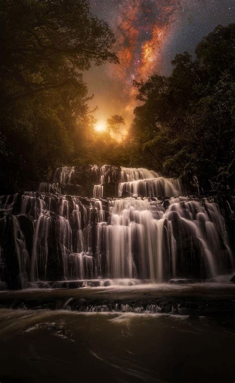 Pin By Esther On Naturaleza Puestas De Solluna Waterfall