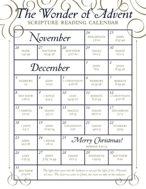 25 Advent Scripture Calendars To Help You Focus On Christ Advent