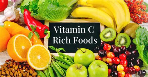 Vitamin C Rich Food Sources Fruits And Vegetables