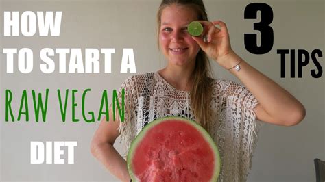 how to start a raw vegan diet youtube