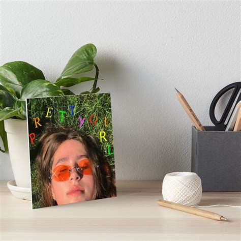 Clairo Pretty Girl Album Cover Art Board Print For Sale By