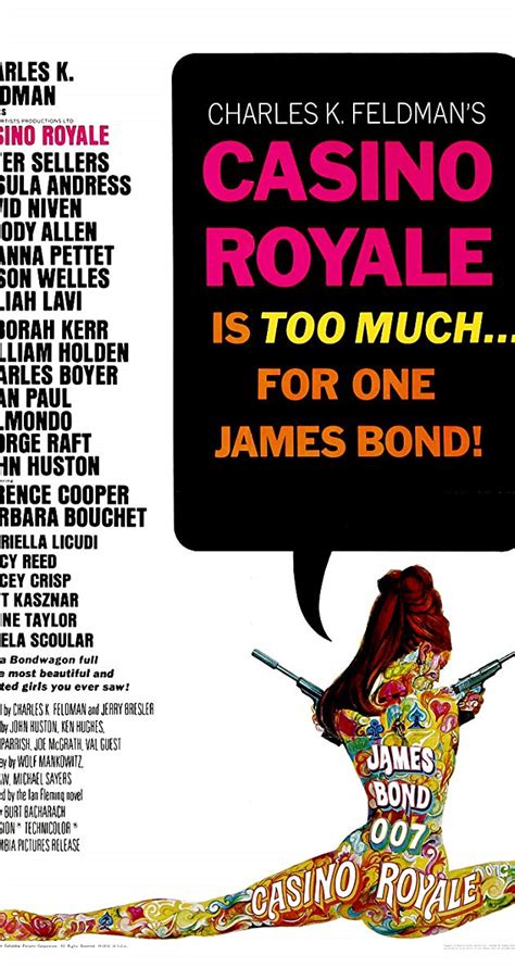 It is also the first james bond film in which daniel craig portrayed 007. Casino Royale (1967) - IMDb