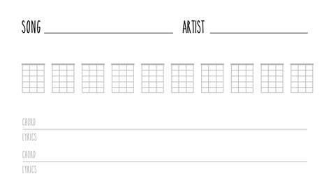 Music has been causing controversy for decades, and it seems with every generation there's a new musical trend that has the older generations shaking their heads and clutching their pearls, and these. Blank Ukulele Song Sheet | Ukulele Go