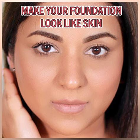 How To Make Your Foundation Look Like Skin Everyday How To Make