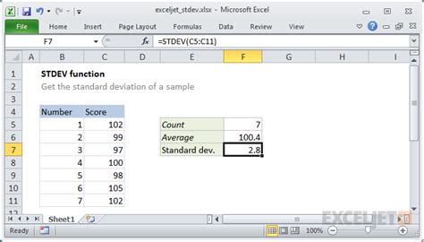 How To Calculate Standard Deviation Using Variance In Excel Astar