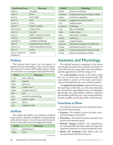 Printable Medical Terminology Flash Cards