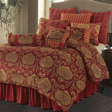 Dhgate are always here to offer red. Lorenza Medallion Dark Red Velvet Comforter Bedding