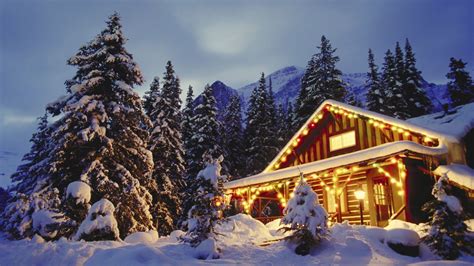 Cozy Winter Cottage Wallpapers Wallpaper Cave