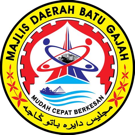 Mengurus dan menyelaras pentadbiran agama islam peringkat daerah. Edisi MDBG: Logo Majlis Daerah Batu Gajah