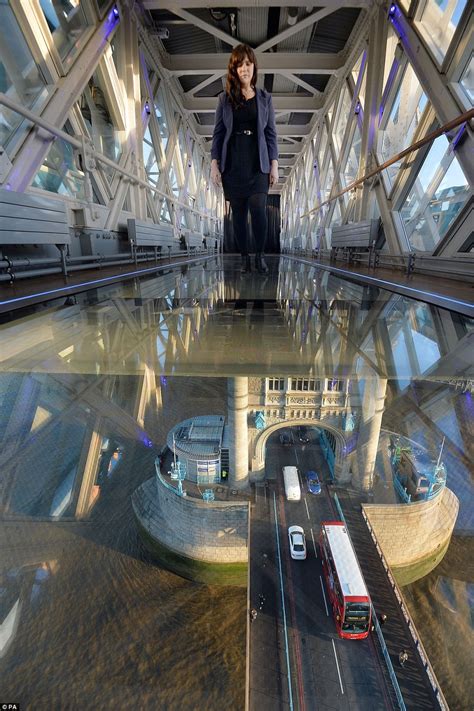 Londons Tower Bridge Unveils Glass Walkway With Views 140ft Above