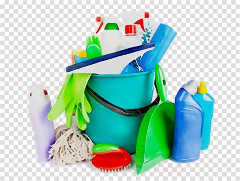 Cleaning Supplies Clipart - House Cleaning Clipart Group With Items png image