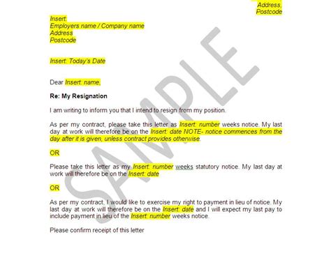 Resignation Documents for Employees | The Legal Stop
