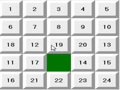 Shop slide puzzles at target™. 24 Puzzle (5x5 15 puzzle) Solve - YouTube