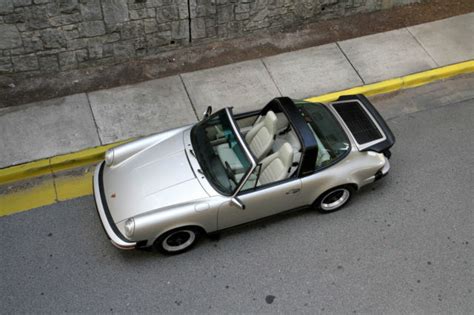1989 Porsche 911 Targa Linen Grey Metallic