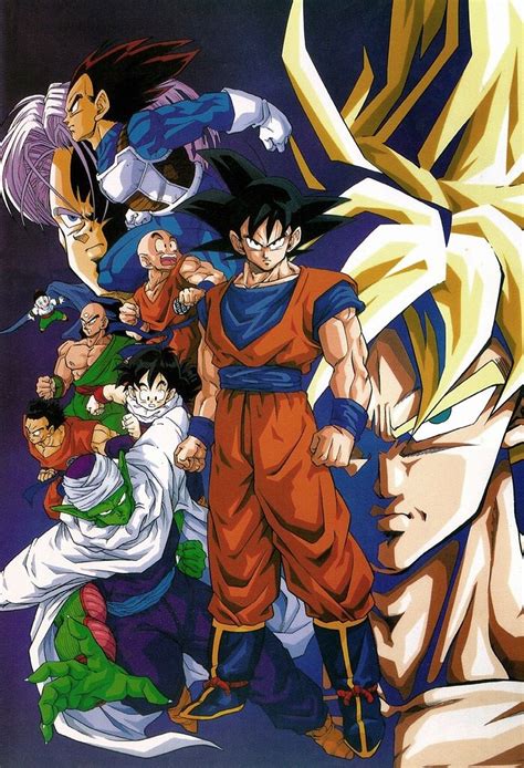 80s And 90s Dragon Ball Art — Much Larger Higher Resolution Of This