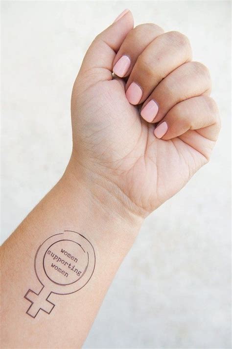 40 Cute Thoughtful And Beautiful Feminist Tattoos