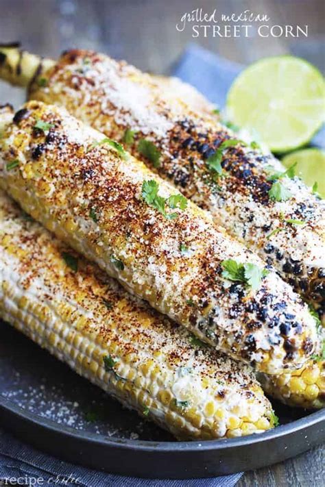 Looking for more grilled corn recipes? Grilled Mexican Street Corn | The Recipe Critic
