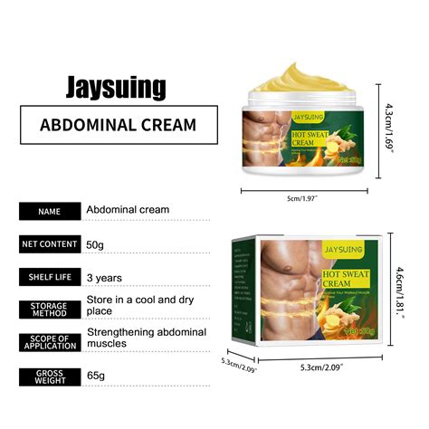 Jaysuing Oem Slimming Cream Fat Burning Muscle Belly Weight Loss
