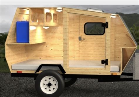 Over the course of 5 months, i converted a 5x8 enclosed cargo trailer into the ultimate off road overlanding tiny camper. Pin by Blaine Johns on Teardrop ideas | Camping trailer ...