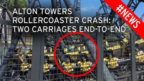 Alton Towers Rollercoaster Crash Video Shows Moments After Smiler Ride