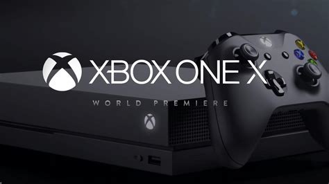 E3 2017 Xbox One X La Console 4k De Microsoft Est Annoncée Pour