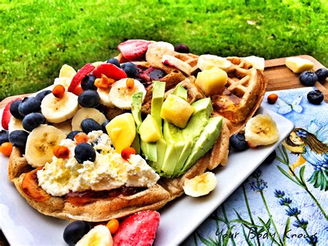 Serve with fish or chicken and sauteed apples. Healthy Waffles - Your Body Knows