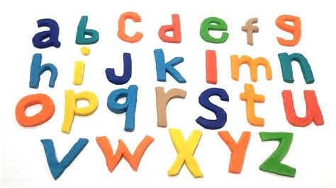 Learn Abc Alphabet For Toddlers And Kids Using Playdoh Clay Modelling